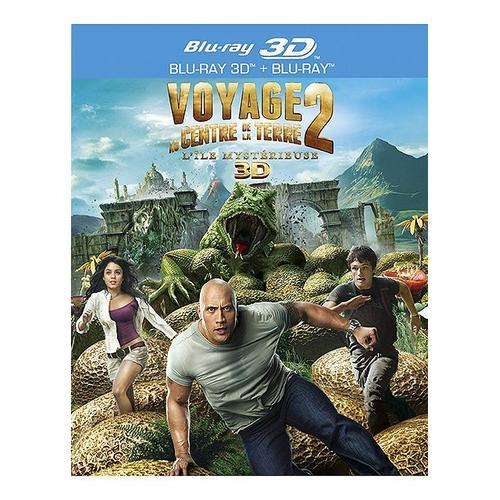 Voyage Au Centre De La Terre 2 : L'île Mystérieuse - Blu-Ray 3d + Blu-Ray 2d