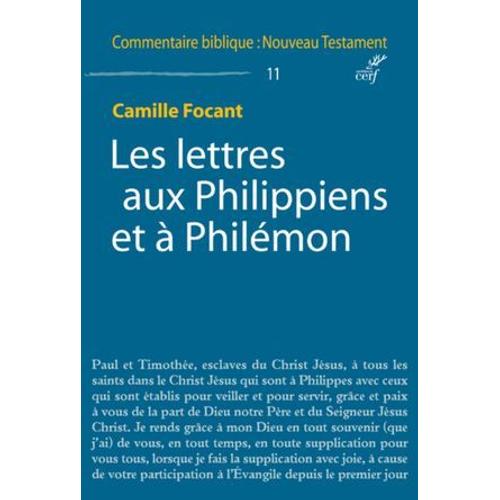 Les Lettres Aux Philippiens Et À Philémon