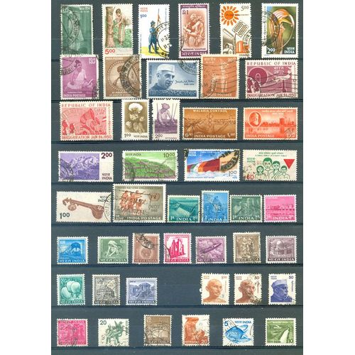 Inde - Lot Timbres Divers