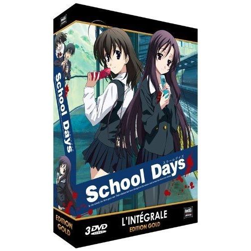School Days - Intégrale - Edition Gold (3 Dvd)