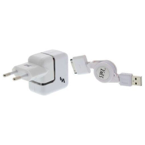 TnB - Adaptateur secteur - 5 Watt - 1 A (USB (alimentation u