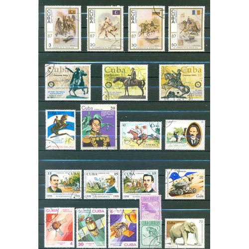Cuba - Lot Timbres Divers (2).