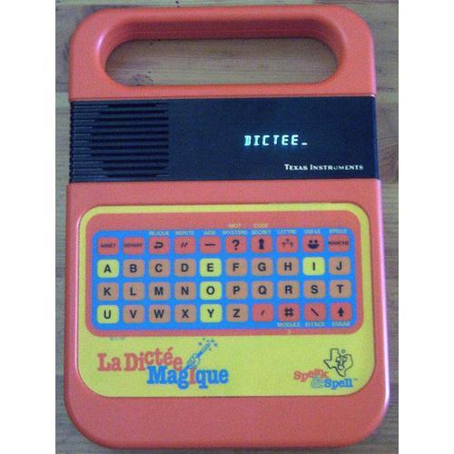 Texas Instruments - Jeu Électronique La Dictée Magique Speak & Spell