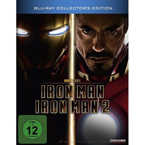 Iron Man + Iron Man 2 - Blu-Ray Steelbook