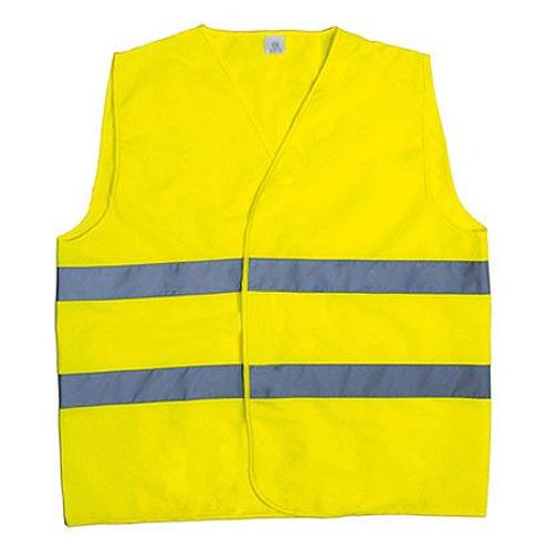 Gilet De Securité Jaune Par 10 Piéces