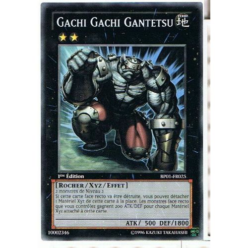 Gachi Gachi Gantetsu Bp01 Starfoil Fr