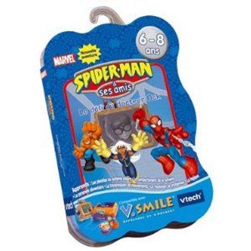 Vtech - Cartouche De Jeu V.Smile Spiderman N°2 - Le Défi Du Docteur Ock - 92525