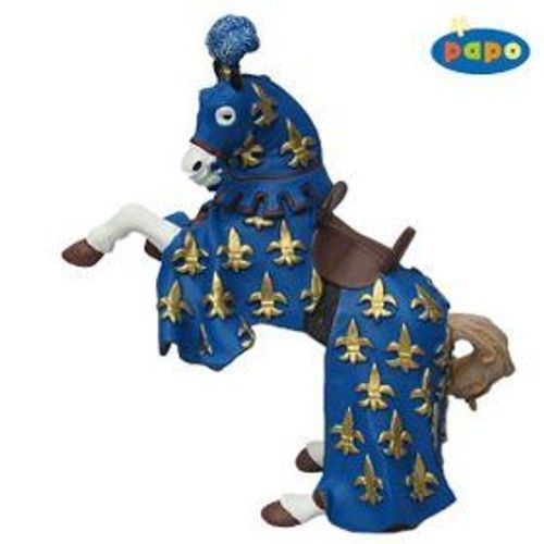 Papo - 39258 - Figurine - Cheval Du Prince Philippe Bleu