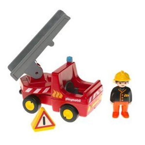 Playmobil 123 6716 - Pompier Et Camion