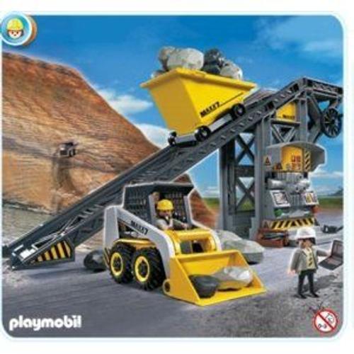 Playmobil City Action 4041 - Convoyeur Avec Pelleteuse