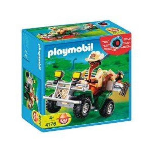 Playmobil Wild Life 4176 - Quad D'expédition