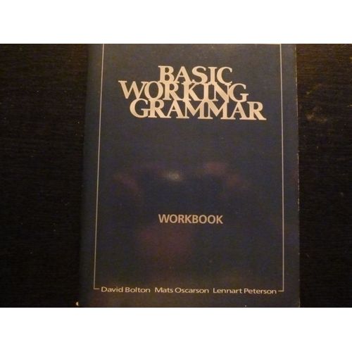 Basic Working Grammar, Workbook