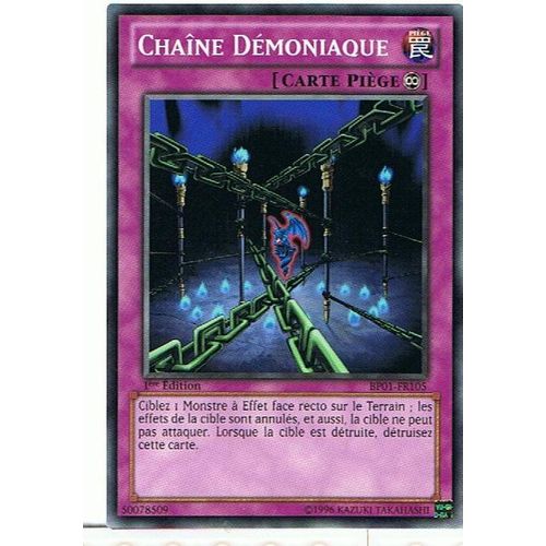 Starfoil - Chaîne Démoniaque  - Yu-Gi-Oh! - Bp01-Fr105