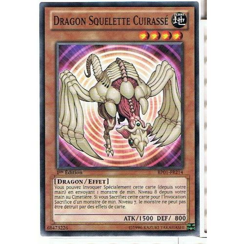 Starfoil - Dragon Squelette Cuirassé - Yu-Gi-Oh! - Bp01-Fr214