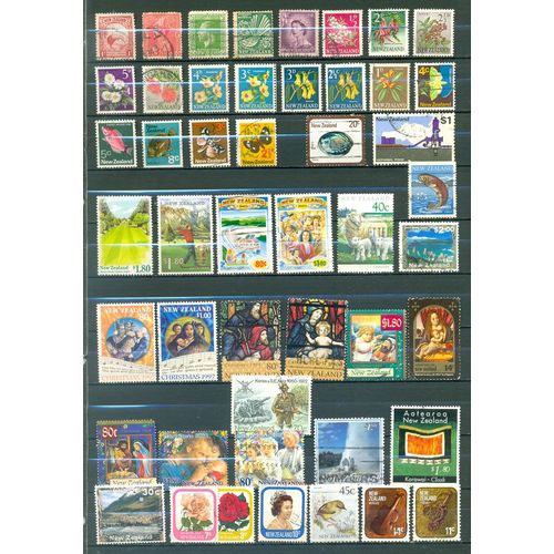 Nouvelle Zelande - Lot Timbres Divers (1).