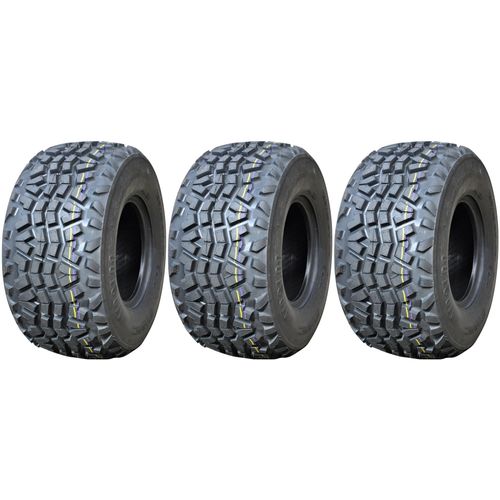 23x11.00-10 Quad ATV Tyres Kawasaki Mule Wanda Utility Tubeless 4ply (Set of 3)