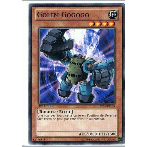 Golem Gogogo Bp01-Fr164 Starfoil