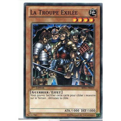 La Troupe Exilée (Bp01-Fr059) - Starfoil
