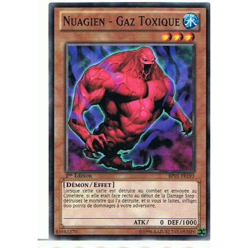Starfoil - Nuagien Gaz Toxique  - Yu-Gi-Oh! - Bp01-Fr193