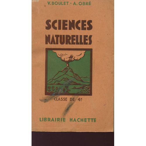 Sciences Naturelles - Geologie - Classe De 4è.