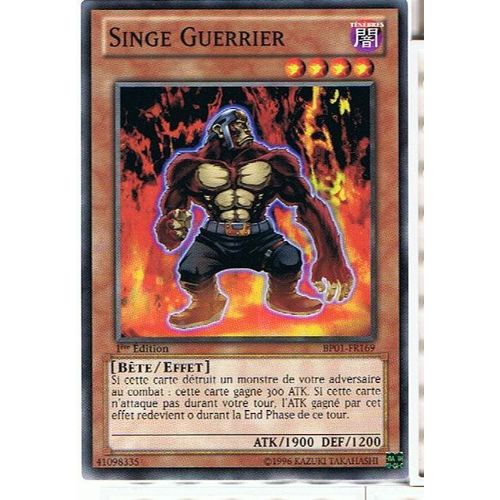 Starfoil - Singe Guerrier - Yu-Gi-Oh! - Bp01-Fr169