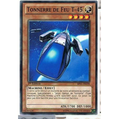 Starfoil - Tonnerre De Feu T-45 - Yu-Gi-Oh! - Bp01-Fr198