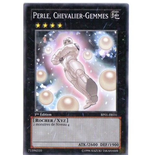 Perle,Chevalier-Gemmes Bp01-Fr031  Starfoil