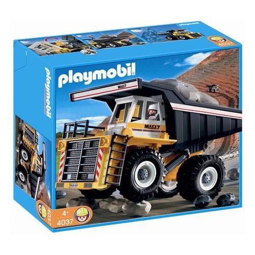 Playmobil 4037 - Tombereau Géant Camion Chantier