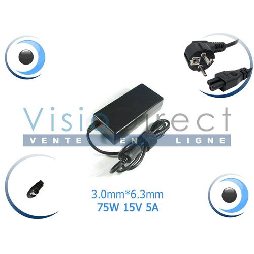 Adaptateur Alimentation Chargeur pour Portable TOSHIBA Satellite 2800 Visiodirect