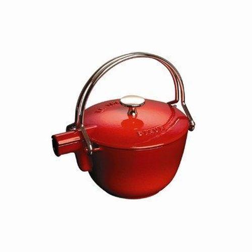 Staub Fonte - 1650006 - Théière / Bouilloire - Ronde - Cerise