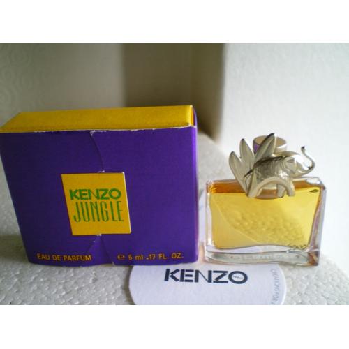 Miniature De Parfum Kenzo Eléphant 5 Ml Eau De Parfum + Boite + Neuf