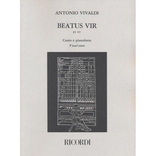 Vivaldi Beatus Vir Rv597 Vocal Score
