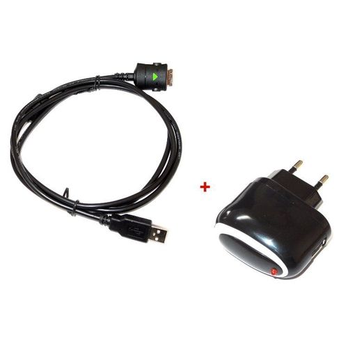 2en1 Kit USB Sync/Chargeur pour Samsung Digimax L83 T, L85, L730, L735, L830, NV3, NV5, NV7 OPS