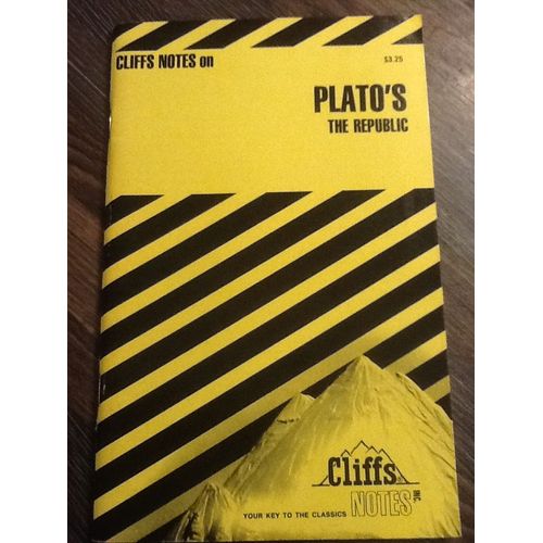 Plato's The Republic Notes (Cliffs Notes)