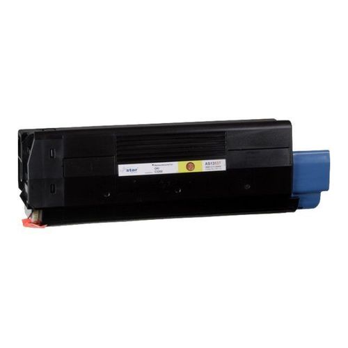 Astar - Jaune - cartouche de toner (équivalent à : OKI 42804537, OKI 43034805, OKI 42804513 ) - pour OKI C3200, 3200 Design, 3200n