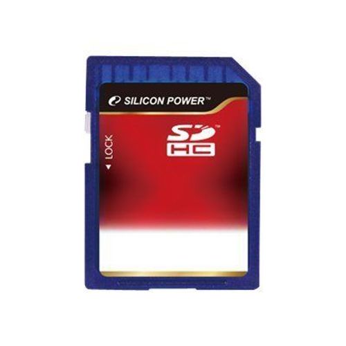 SILICON POWER - Carte mémoire flash - 4 Go - Class 4 - SDHC