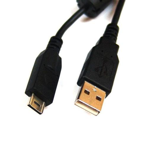 Cable USB K1HA14AD0001 Panasonic Lumix DMC-FT1 DMC-FT2 DMC-FZ38 DMC-GH1 DMC-TZ6 DMC-TZ7 DMC-TZ10