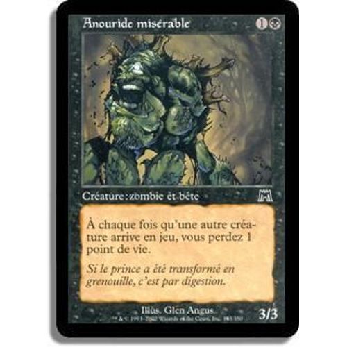 Anouride Misérable - Magic Mtg - Carnage - 183/350 - C