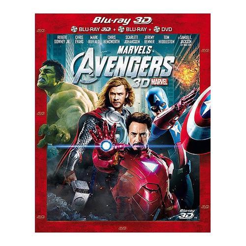 Avengers - Combo Blu-Ray 3d + Blu-Ray + Dvd