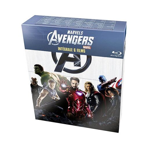 Marvel's Avengers - Intégrale 6 films - Pack - Blu-ray
