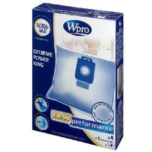 Wpro - Ni306mw - Nilfisk 4 Sacs + 1 Microfibre