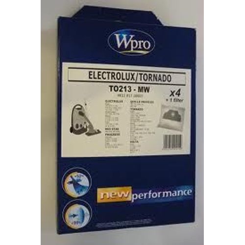 Sacs Aspirateur Filtre Wpro To213mw