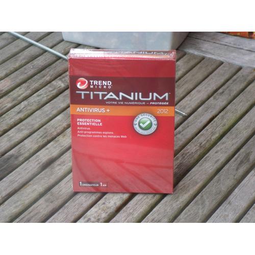 Titanium Antivirus+ 2012 Mini Retail Box12 Mois -1user    In
