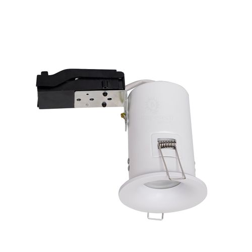 Support De Spot Bbc Rt2012 Ip65 Basse Luminance 86mm De Diamètre Non Orientable Avec Connecteur Automatique Gu10 Intégré.