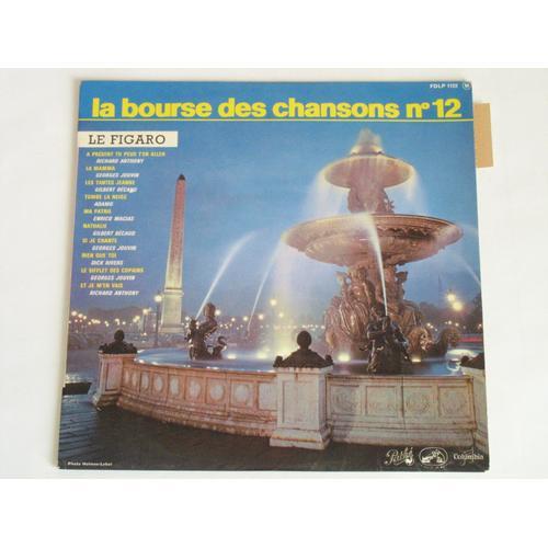 La Bourse Aux Chansons N° 12 Le Figaro