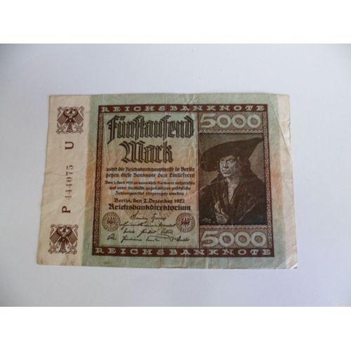 Allemagne 5000 Mark 1922