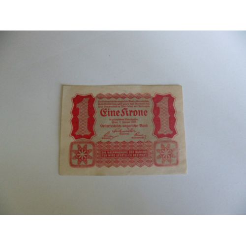 Autriche-Hongrie 1 Krone 1922