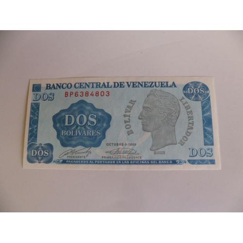 Venezuela 2 Bolivar 1989  Neuf / Unc !!