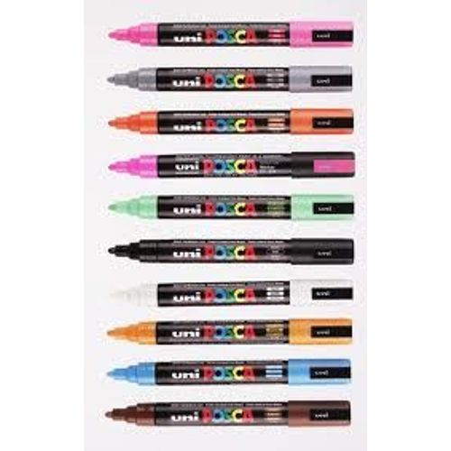 Uni-Ball Marqueur Peinture Posca (Pc-8k), Blanc