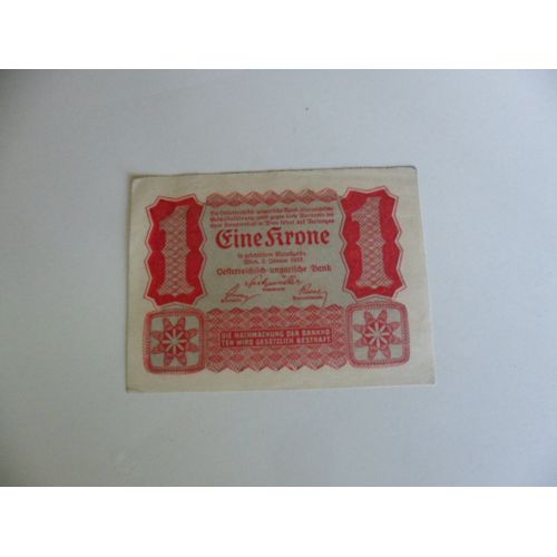 Autriche-Hongrie 1 Krone 1922